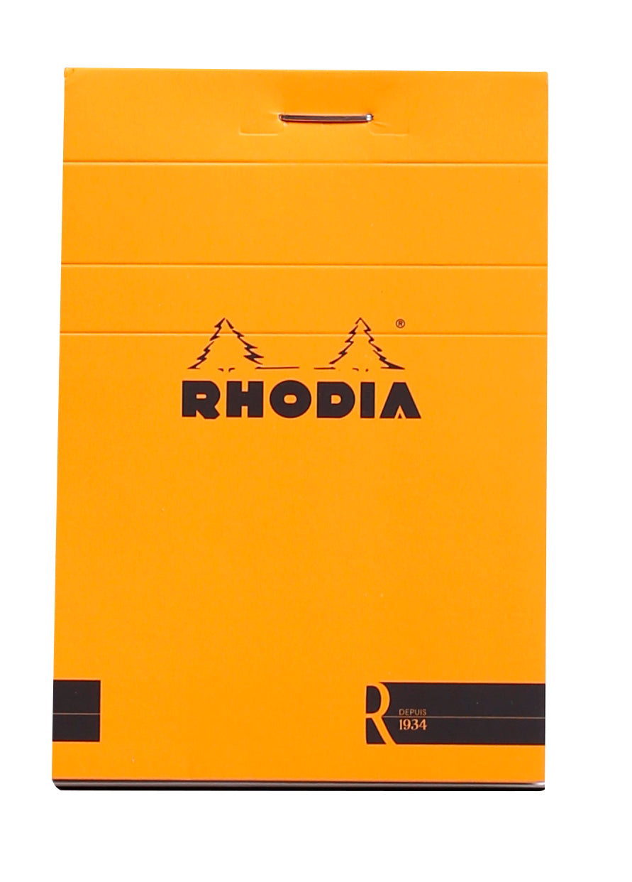 Rhodia Basics "Le R" Line Ruled Notepad - A6