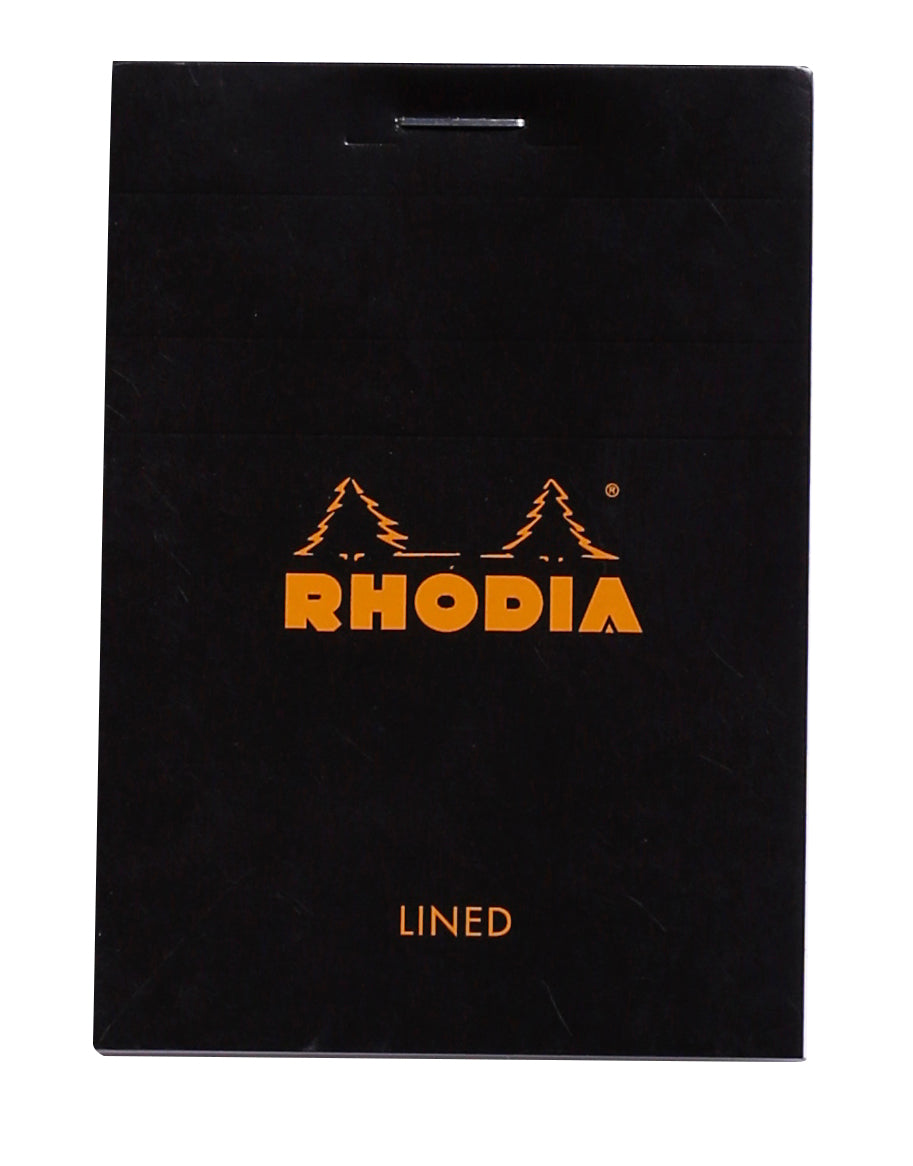 Rhodia Basics Stapled Line Ruled Notepad - A4