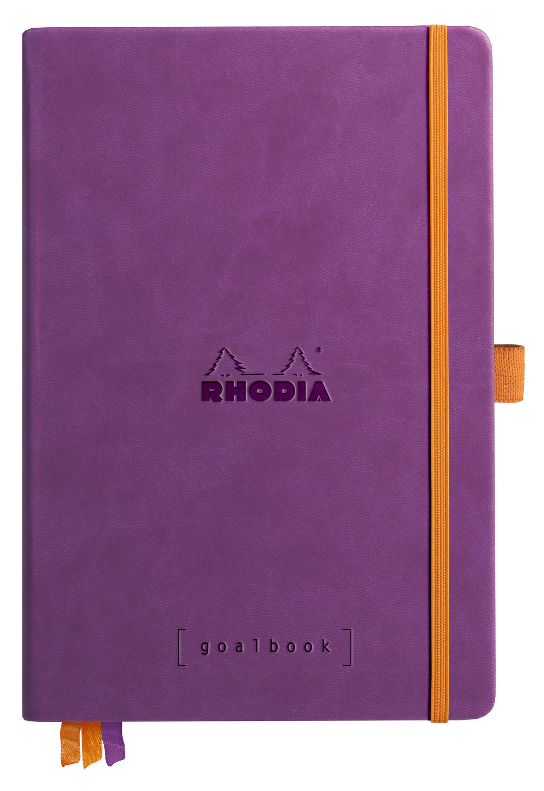 Rhodiarama Hardcover Dot Ruled White Paper Goalbook - A5