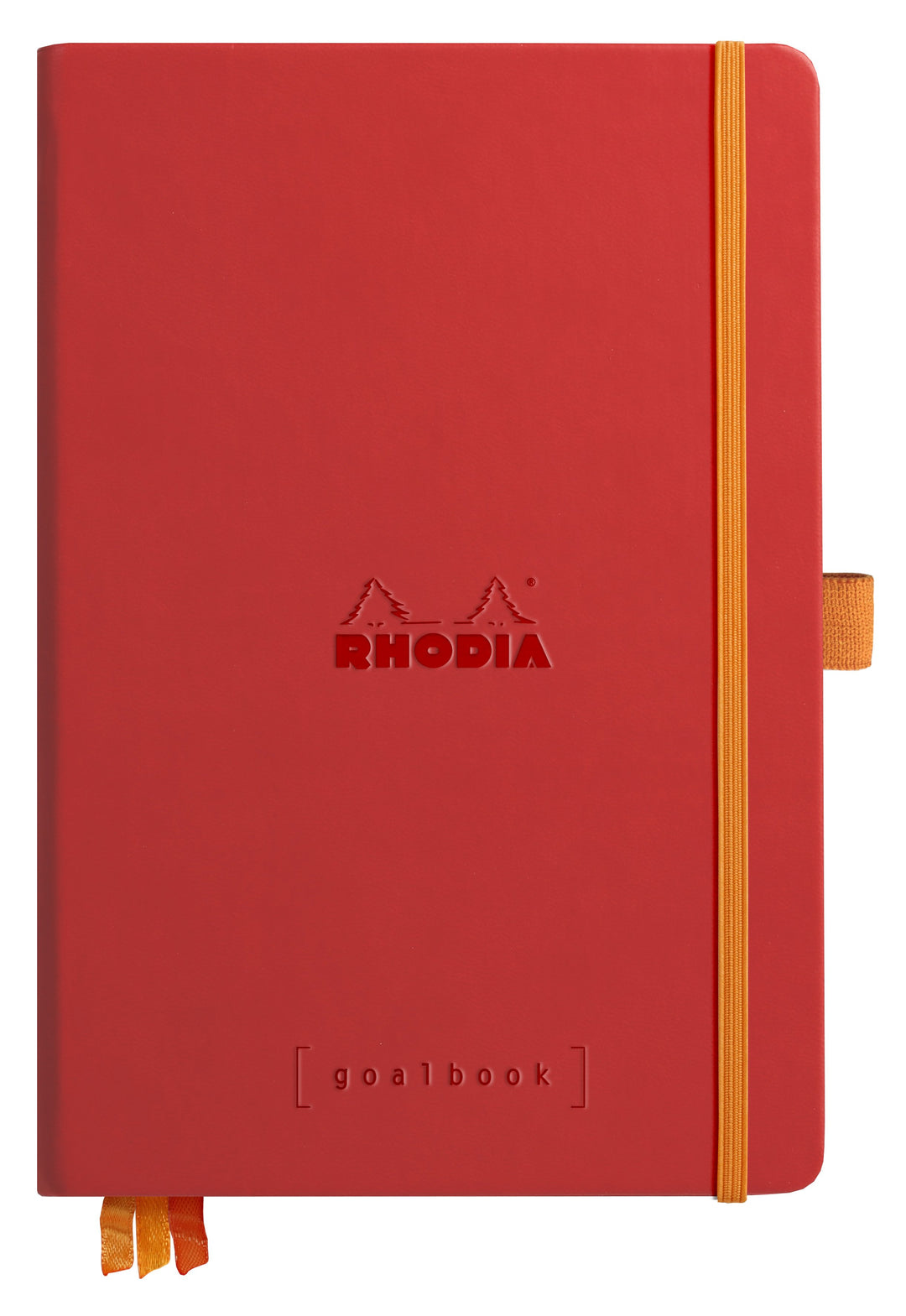 Rhodiarama Hardcover Dot Ruled White Paper Goalbook - A5