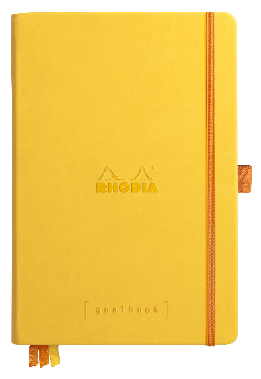 Rhodiarama Hardcover Dot Ruled White Paper Goalbook - A5