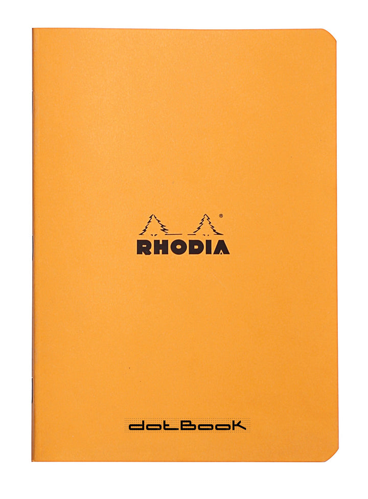 Rhodia Classic Stapled Dot Ruled Notebook - A4