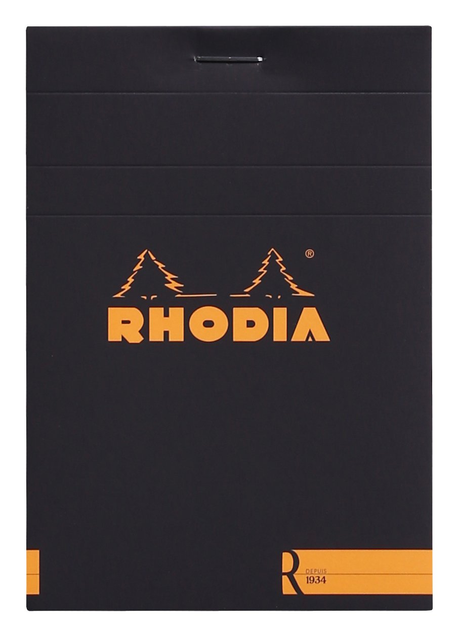 Rhodia Basics "Le R" Blank Notepad - No. 12