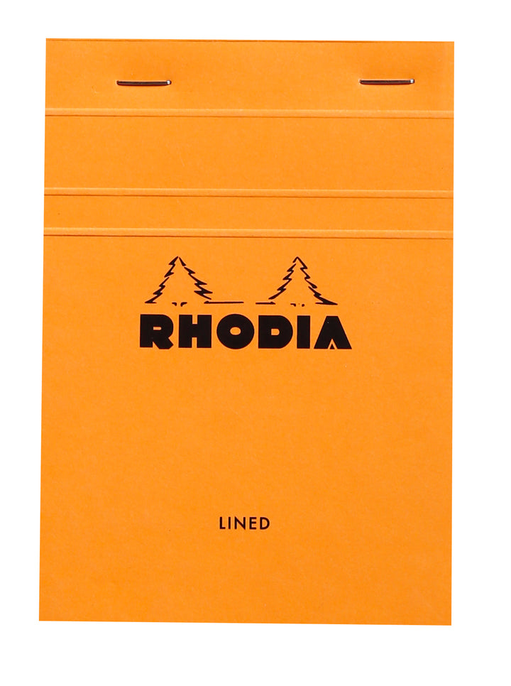 Rhodia Basics Stapled Line Ruled Notepad - A4+