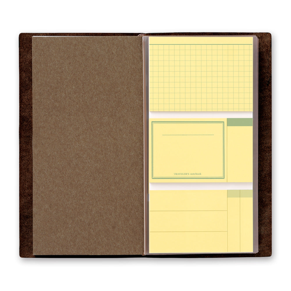 Traveler's Company Notebook Refill 022 Sticky Memo Pad - A5-