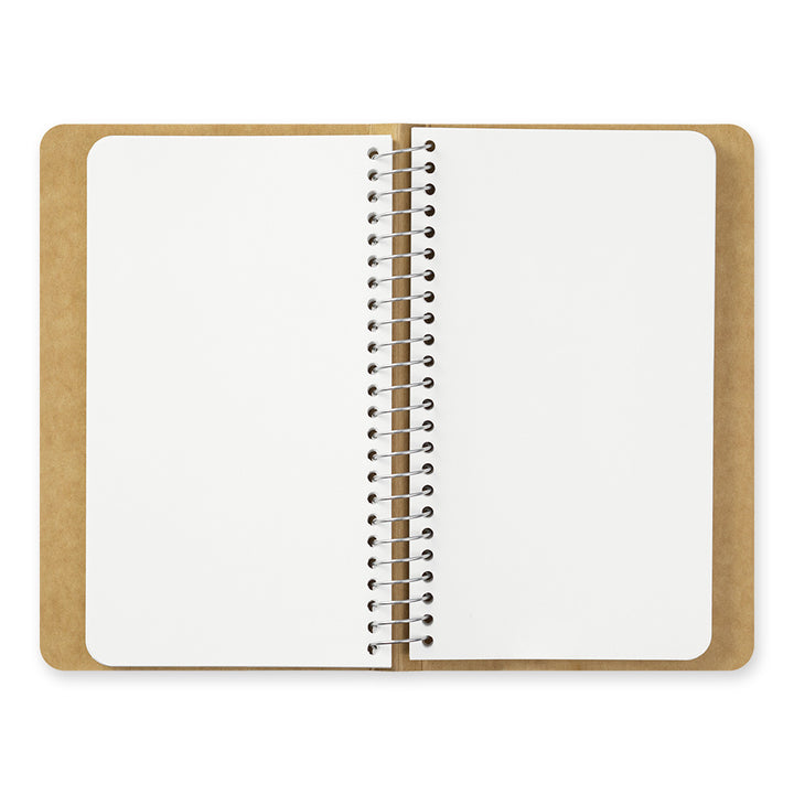 Traveler's Company TRC Spiral Ring Notebook MD White - A6 Slim