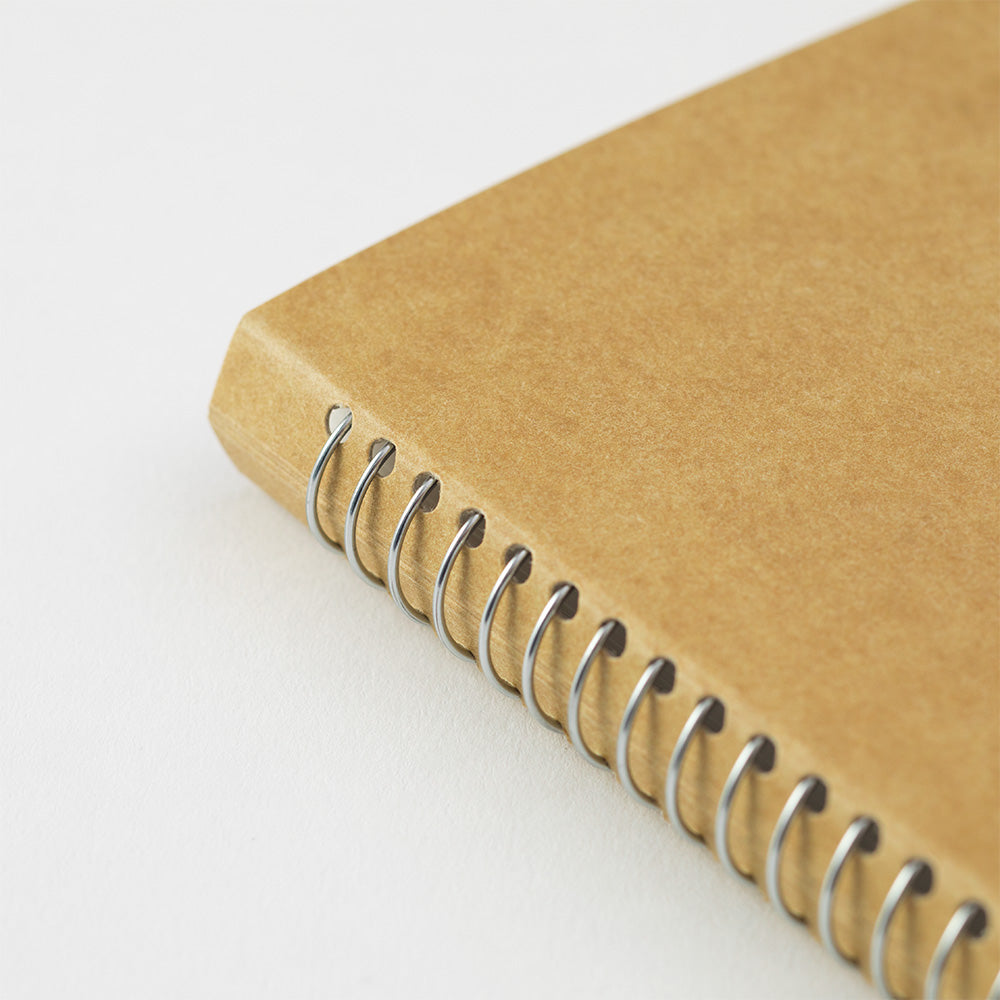 Traveler's Company TRC Spiral Ring Notebook MD White - A6 Slim