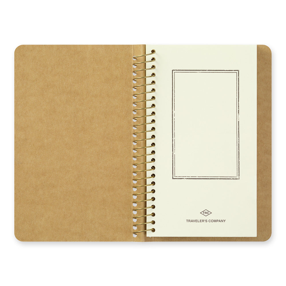 Traveler's Company TRC Spiral Ring Notebook Paper Pocket - A6 Slim