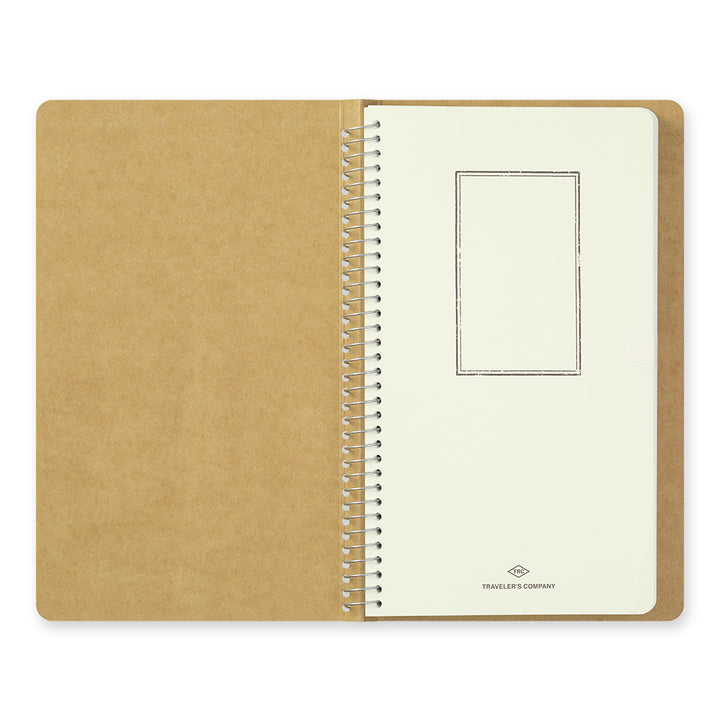 Traveler's Company TRC Spiral Ring Notebook MD White - A5 Slim