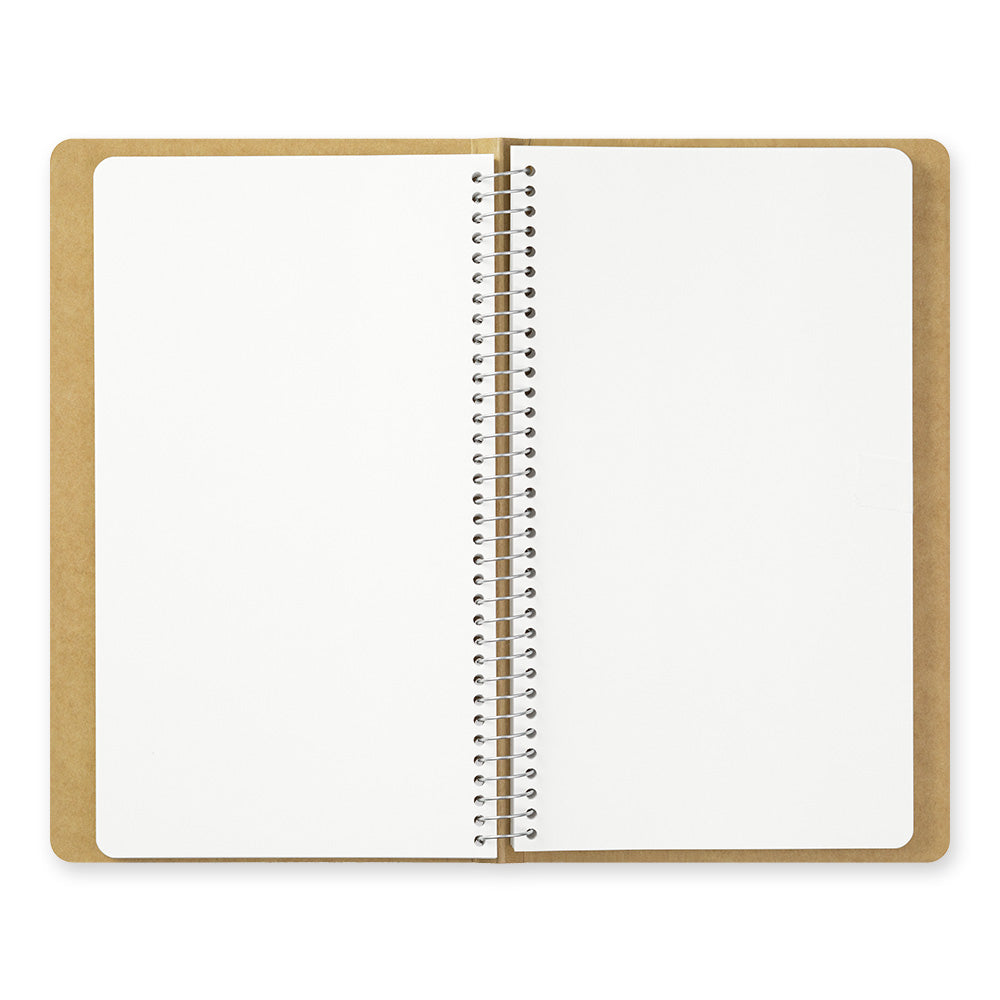 Traveler's Company TRC Spiral Ring Notebook MD White - A5 Slim