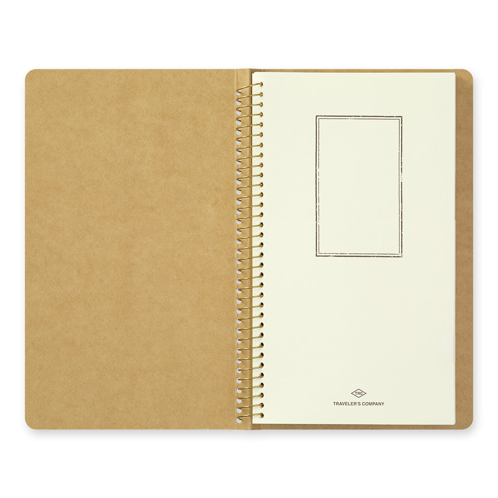 Traveler's Company TRC Spiral Ring Notebook Paper Pocket - A5 Slim