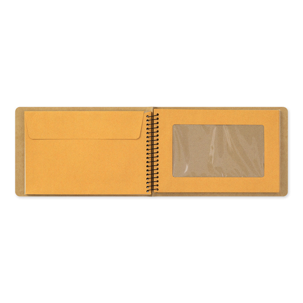 Traveler's Company TRC Spiral Ring Notebook Window Envelope - B6