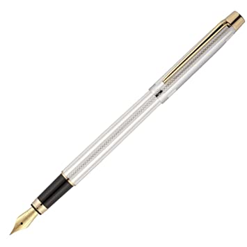 Scrikss |Venus 722 |Fountain Pen |Chrome-GT-Medium