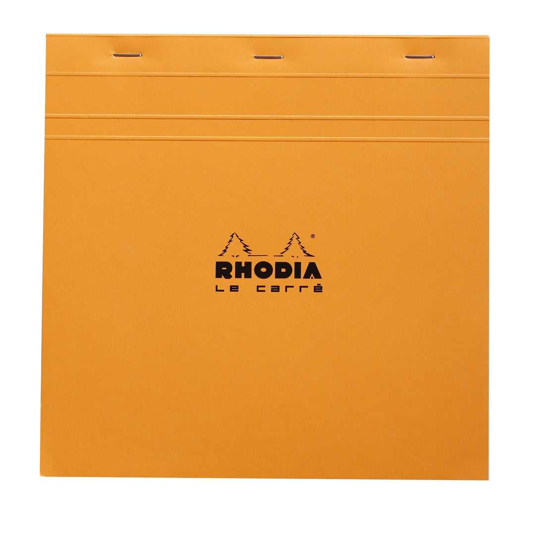 Rhodia Basics Stapled Square Grid Notepad - 148 mm x 148 mm