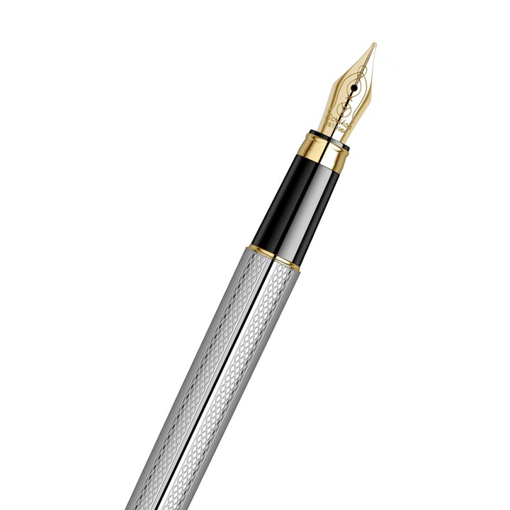 Scrikss |Venus 722 |Fountain Pen |Chrome-GT-Medium