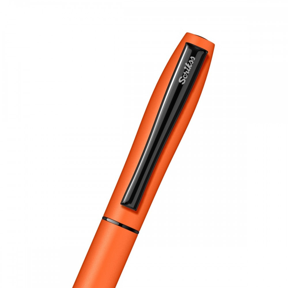 Scrikss |Carnival |Rollerball Pen | Matte Neon Orange