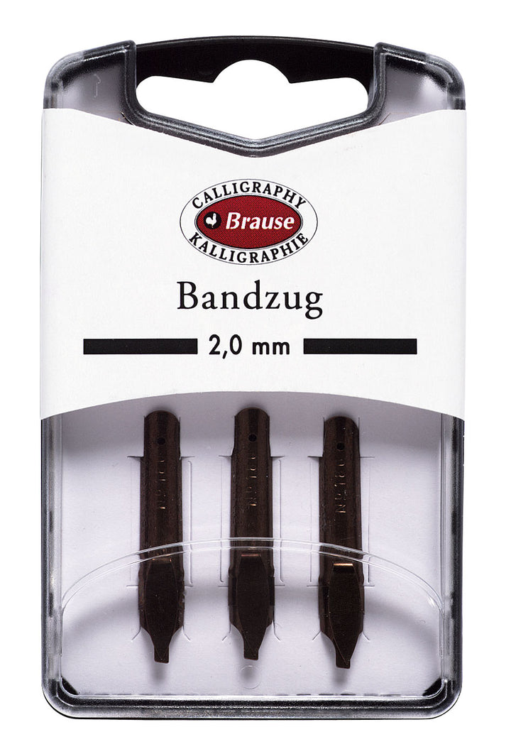 Brause Calligraphy Nibs - Bandzug 2 mm