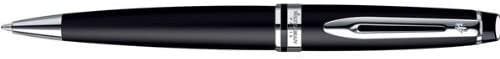 Waterman Expert Matt Black Chrome Trims Ballpoint Pen