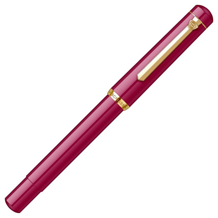 Scrikss | 419 Piston Filler | Fountain Pen | Fuschia GT