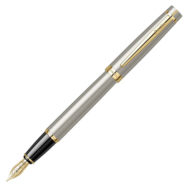 Scrikss | Honour 38 | Fountain Pen | Satin Gold-GT