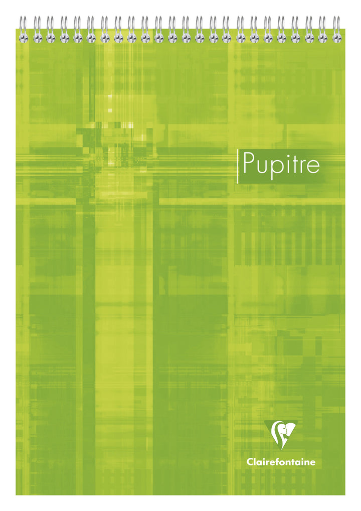 Clairefontaine Pupitre Line + Margin Ruled Wirebound Notepad - No. 18 - A4 - 297 mm x 210 mm