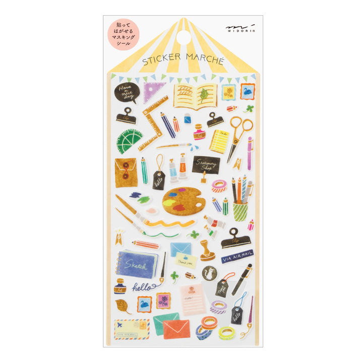 Midori Sticker 2380 Marche Stationery