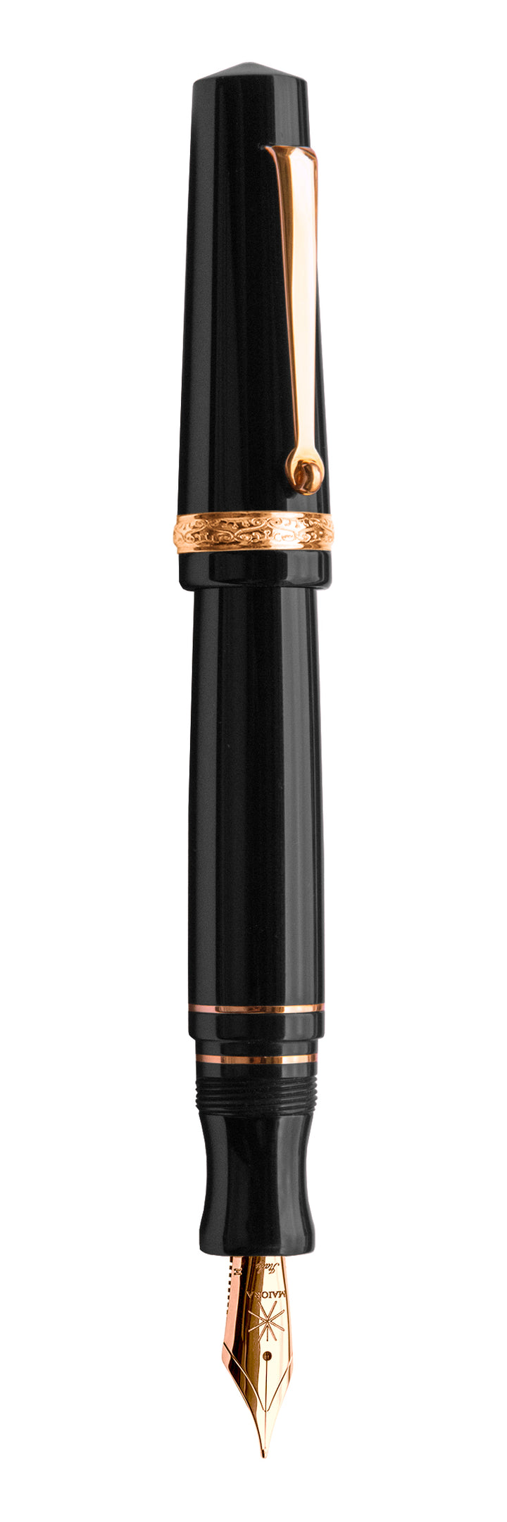 Maiora Aventus Onice Rose Gold Fountain Pen