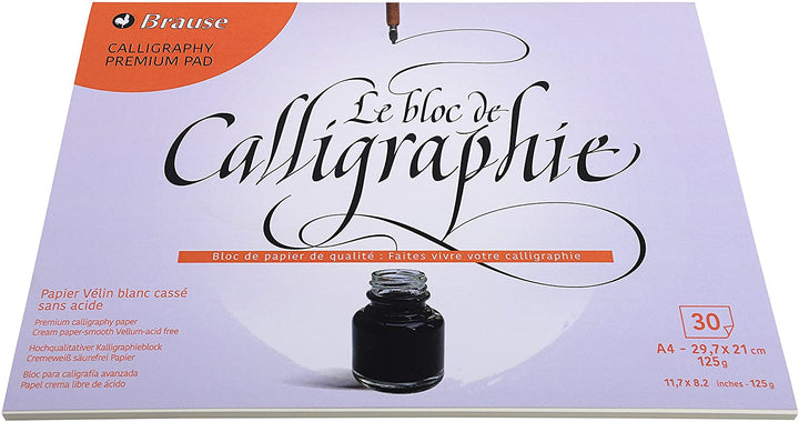 Brause Calligraphy 125g Glued Premium Pad