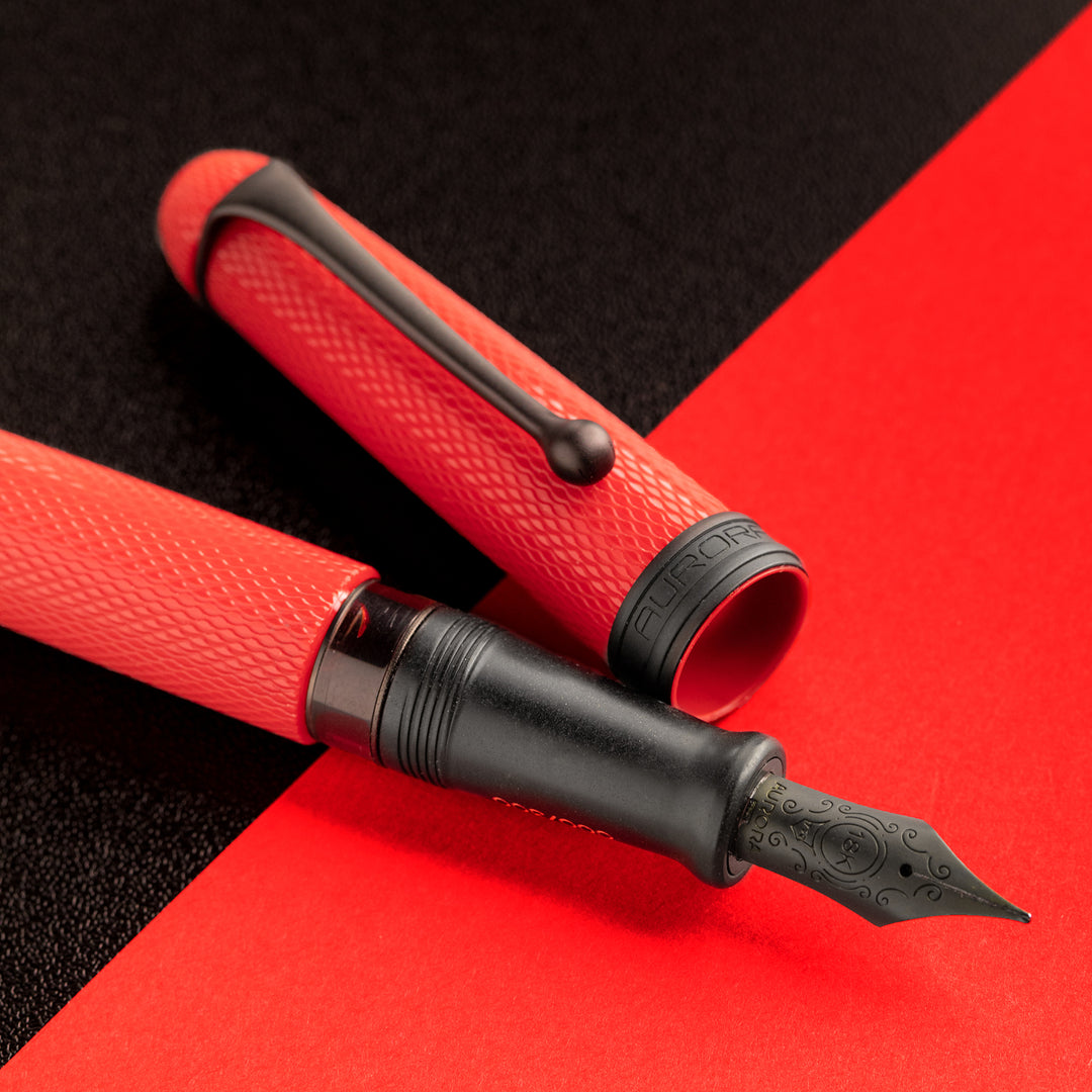 Aurora Limited Edition 88 Red Mamba Fountain Pen