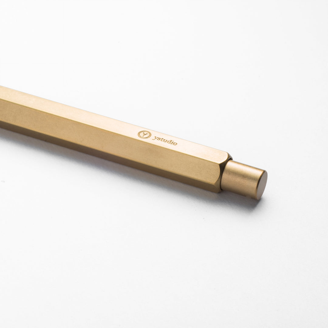 YSTUDIO Classic Revolve 2mm Mechanical Pencil - Brass