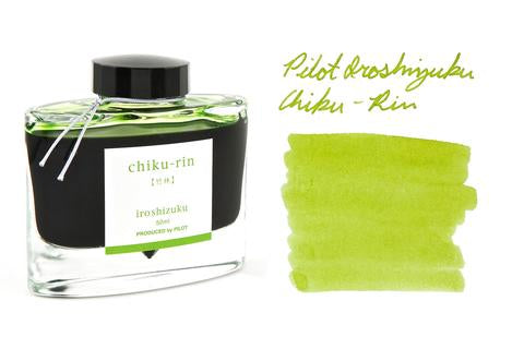 Pilot Iroshizuku 50ml Ink Bottle - chiku-rin (Bamboo Forest)