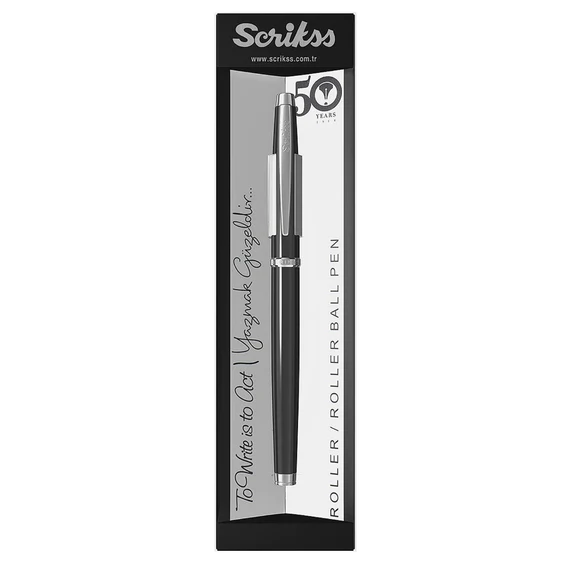 Scrikss | Metropolis 800 | Roller Pen | Black CT