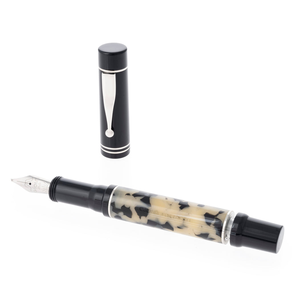 Gioia | Alleria | Fountain Pen | Tramonto | Shinny Black | Rhodium Trims