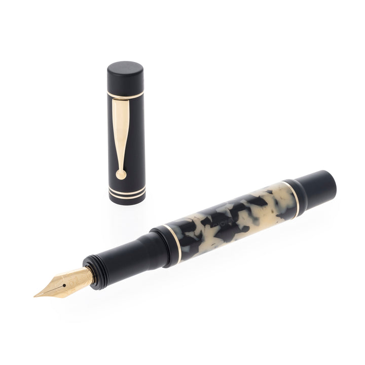 Gioia | Fountain Pen | Alleria | Tramonto Sand Black GT