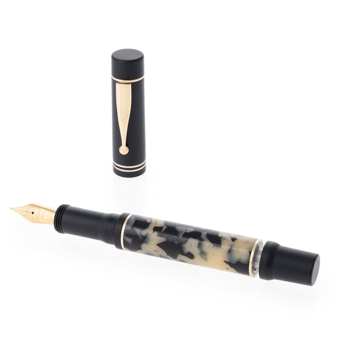 Gioia | Fountain Pen | Alleria | Tramonto Sand Black GT