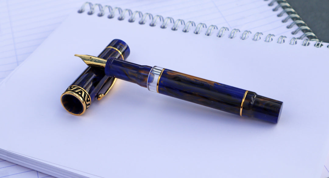 Gioia | Fountain Pen | Bellevista | Crepuscola Blue-brown