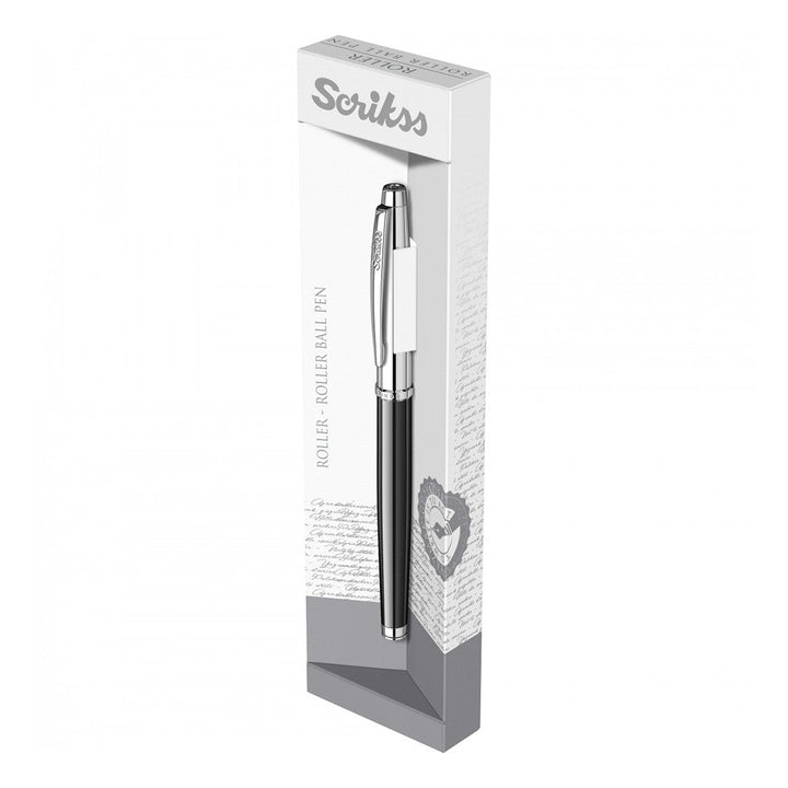 Scrikss | Metropolis 800M | Roller Pen | Stainless Steel BT